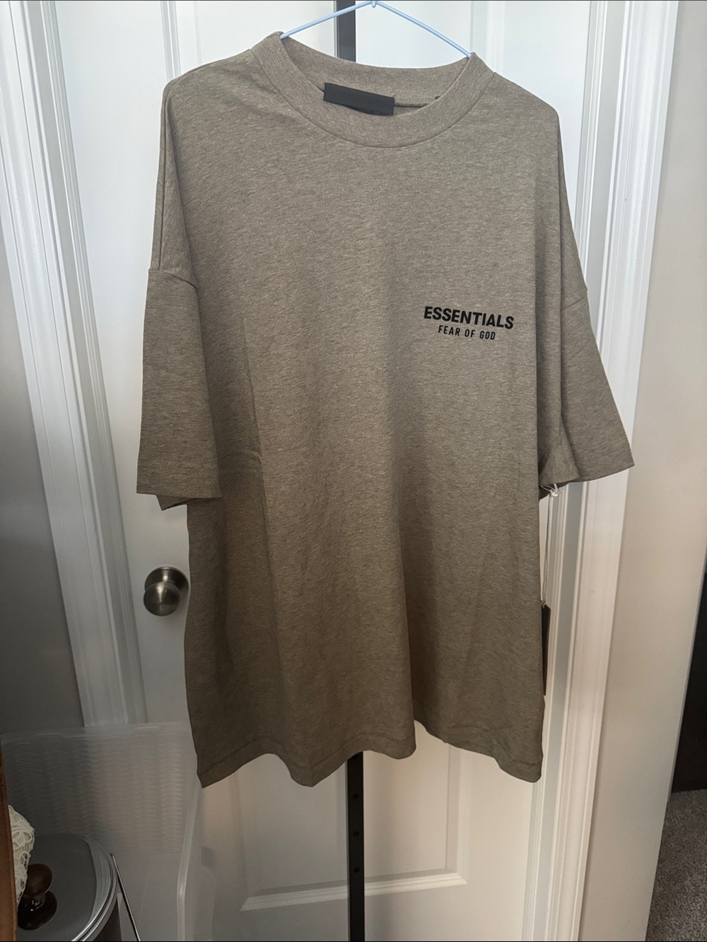ESSENTIALS Oversized Tee in Olive